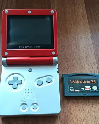 Game Boy Advance SP Rossa 