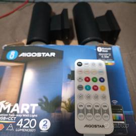 Nuova lampada da parete per esterni ed inte. Led 