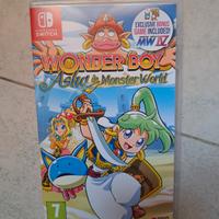 gioco switch wonder boy asha in monster w
