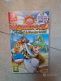 gioco switch wonder boy asha in monster w