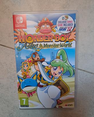 gioco switch wonder boy asha in monster w