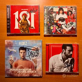 CD AUTOGRAFATI Salmo Fedez Mengoni Angelina Mango