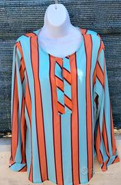 Camicetta a righe LadyChic taglia 48 