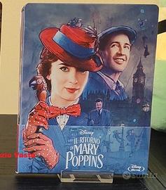 "Il ritorno di Mary Poppins" - Steelbook Bluray