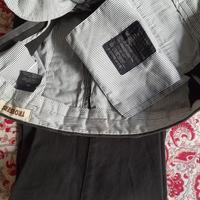 pantaloni in fustagno marca trousers scuri tg58