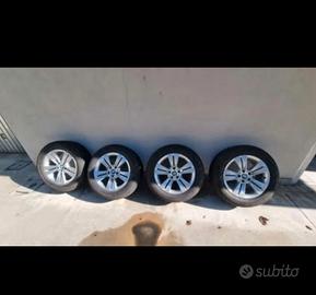 Gomme Michelin invernali 255/55/r18 con cerchi bmw