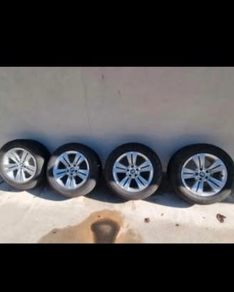 Gomme Michelin invernali 255/55/r18 con cerchi bmw