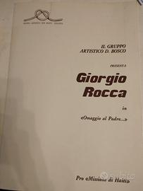 Carboncino Giorgio Rocca  + stampa Umberto Sgarzi