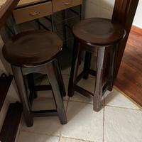 SGABELLI LEGNO MASSICCIO