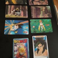 lotto carte lenticolari dragon ball shrek