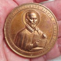 Medaglia del 1897 con S. GIUSEPPE CALASANZIO