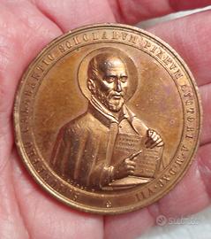 Medaglia del 1897 con S. GIUSEPPE CALASANZIO