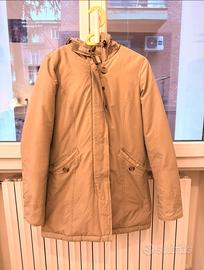 Woolrich parka donna beige, taglia xs.