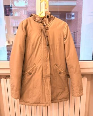 Woolrich parka donna beige, taglia xs.