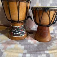 Strumenti musicali, djembe, maracas