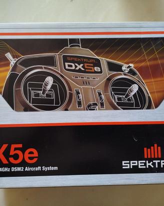 Radiocomando 5 canali Spektrum dx 5e + ricevitore