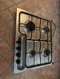 Piano cottura gas, quattro fuochi jollynox