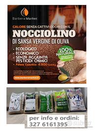 Pellet e Nocciolino di oliva