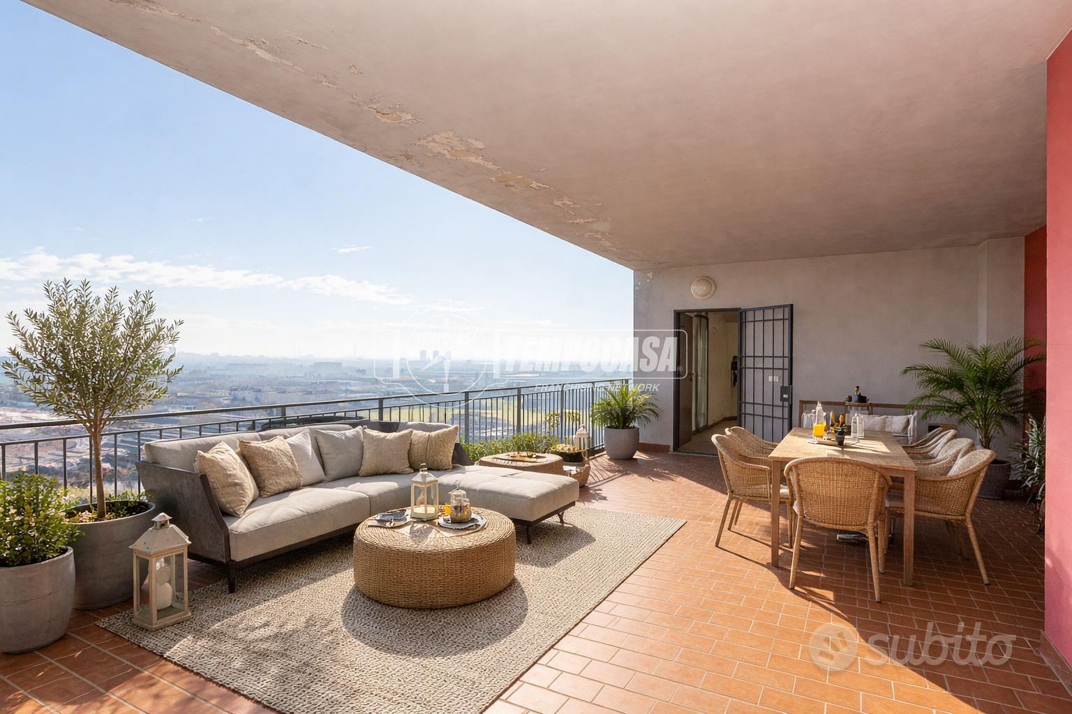 Quadrilocale con terrazzo, balcone e vista esclusi