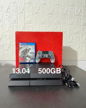 PS4 FAT CUH-1004A 500 GB 13.04