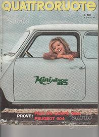 Quattroruote n.172 1970 prova Fiat 124 Coupè