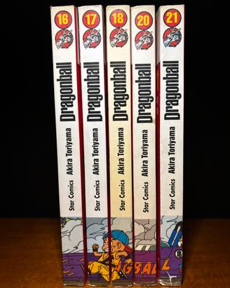 Manga Dragon ball perfect edition 16-21💕📚