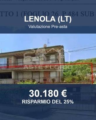 Immobile in asta di 160 m² a Lenola
