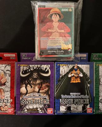 One piece super-prerelease worst generation sealed