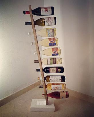 Portabottiglie a colonna