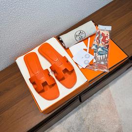 Sandali Hermès Oran Eternity H, taglia 38