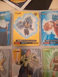 Lamincard Vegeta SJJ Blu evoluto oro 7/10