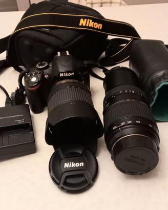 Macchina fotografica reflex Nikon 3200