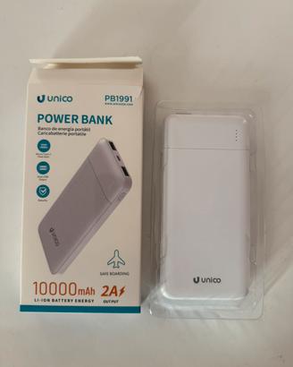 Powerbank. Unico  10000mAh.  2A