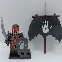 Minifigure Blocks - LOTR Uruk-Hai NUOVO