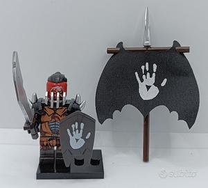 Minifigure Blocks - LOTR Uruk-Hai NUOVO