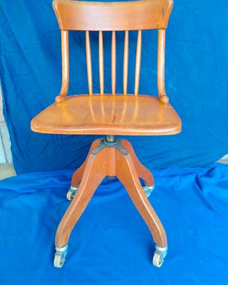 Sedia industriale vintage 