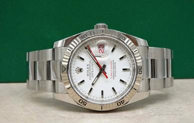Rolex Turn-o-graph  quadrante bianco