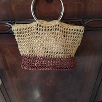 borsa a rete fatta a mano 