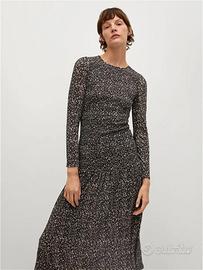 Vestito Mango smock aderente maniche lunghe