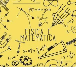 Lezioni private di matematica e fisica