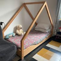 Letto montessoriano 90x200 cm in legno