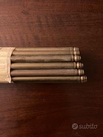 Bacchette aste ottone x fermare tappeti passatoie