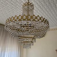 Lampadari classici oro e Swarovski