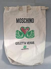 Sacca mare tessuto Moschino Goletta Verde Legambie