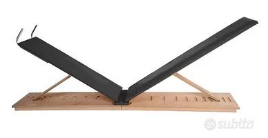 Panca in legno posturale - Blu