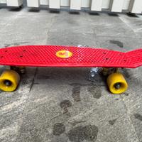 Skateboard Roces Minicruiser red