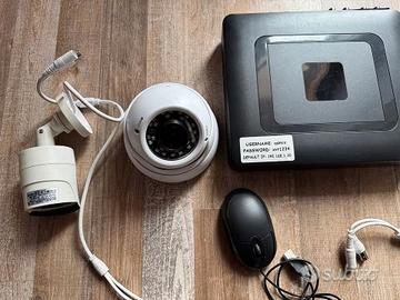 Dvr Nvr 8 canali video sorveglianza con Hdd 1Tb