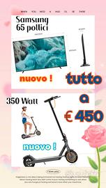 TV SAMSUNG 65 POLLICI