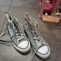 scarpe Converse glitter 