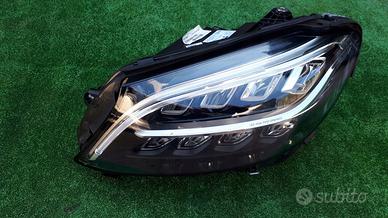 MERCEDES W205 Restyling FULL LED Faro Fanale Sinis